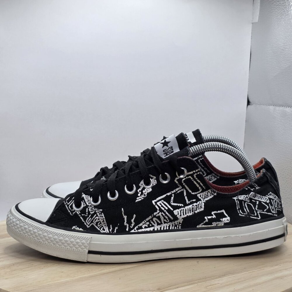 Converse All Stars men's‎ Low Top Pop Tongue Lace Shoes Size 9.5